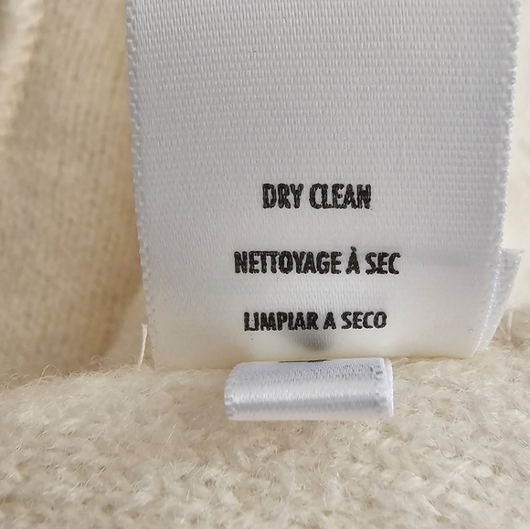 Petite Sophisticate 100% Boiled Wool Jacket | Like New | XSP | Cream - Picture 16 of 16